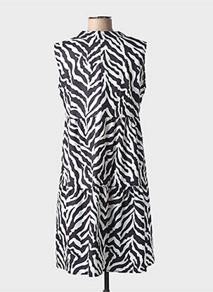 Rochie midi mâneci scurte mâneci scurte negru NARA femeie