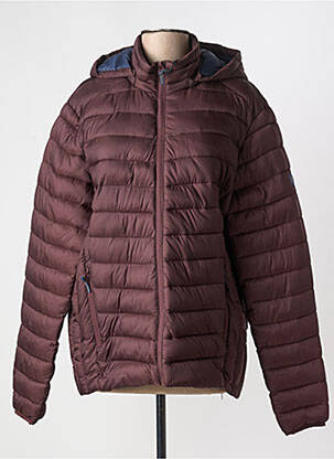 Geacă matlasată maro SEA BARRIER bărbat