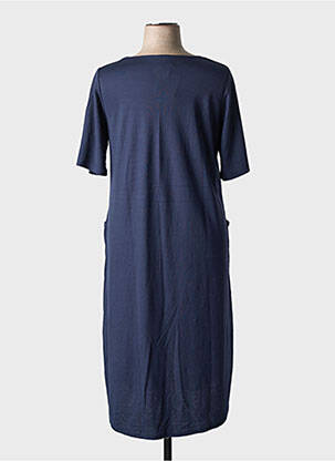 Rochie midi mâneci scurte mâneci scurte albastru G!OZE femeie
