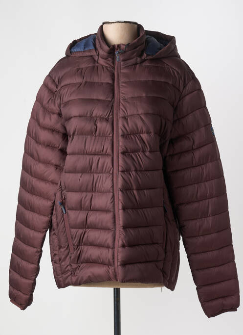 Geacă matlasată maro SEA BARRIER bărbat