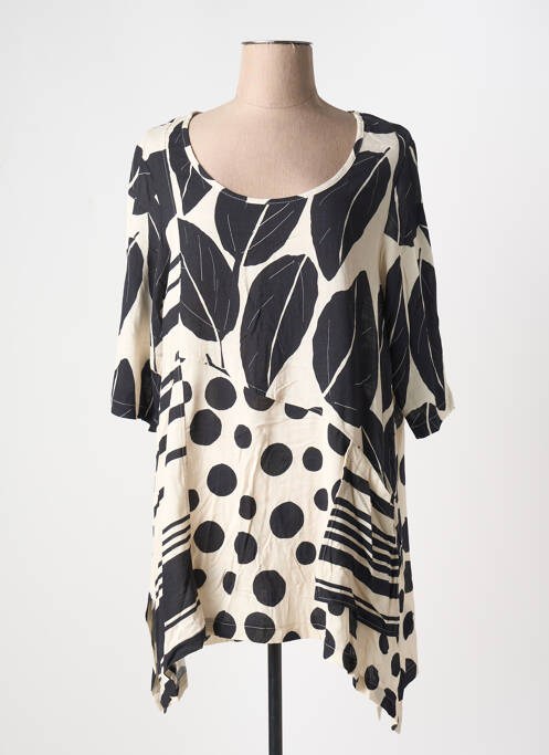 Tunică mâneci lungi bej G!OZE femeie