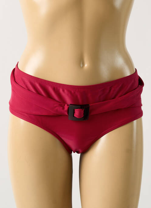 Chiloți de baie roșu LAURA BY JANINE ROBIN femeie