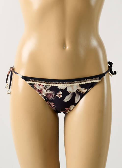 Chiloți de baie negru WATERCULT femeie