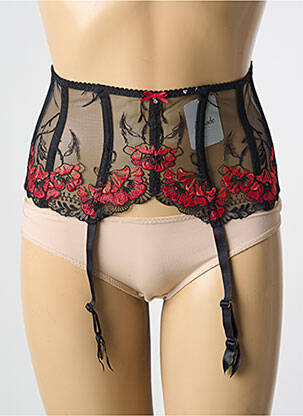 Corset/Jartieră negru AUBADE femeie