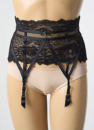 Corset/Jartieră negru AUBADE femeie