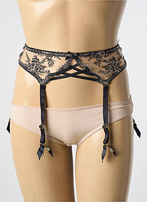 Corset/Jartieră negru AUBADE femeie