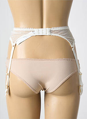 Corset/jartieră broderie bej AUBADE femeie