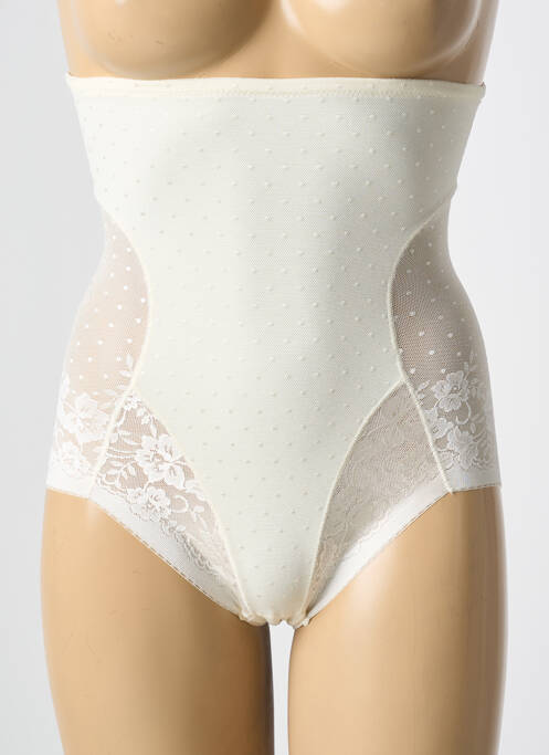 Chilot modelator broderie bej JANIRA femme