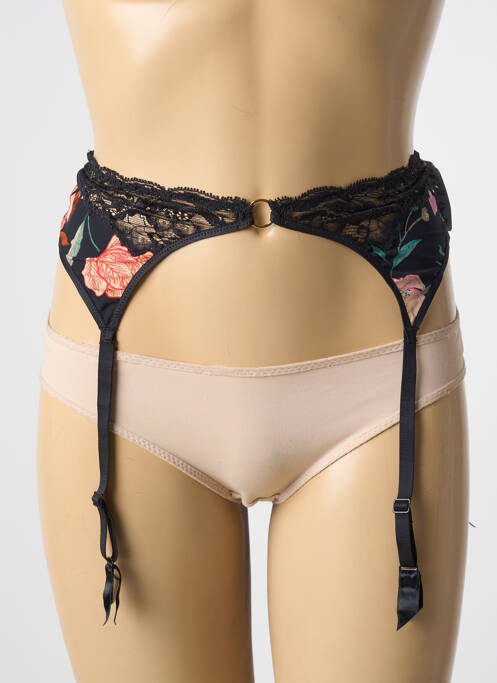 Corset/Jartieră negru AUBADE femeie