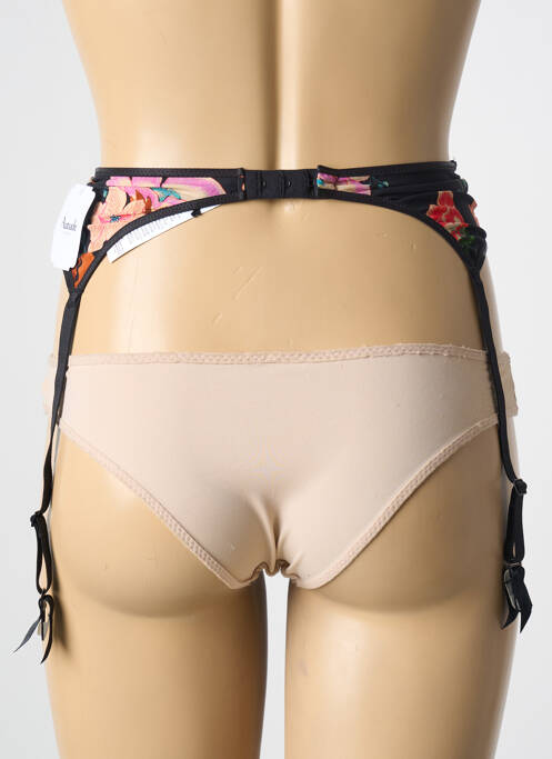 Corset/Jartieră negru AUBADE femeie