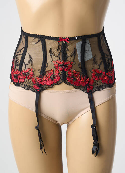 Corset/Jartieră negru AUBADE femeie