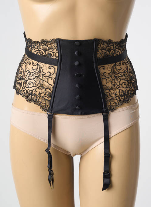 Corset/Jartieră negru KARL LAGERFELD X AUBADE femeie