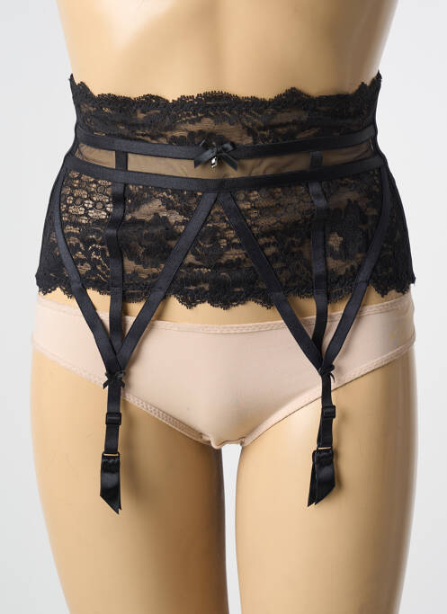 Corset/Jartieră negru AUBADE femeie