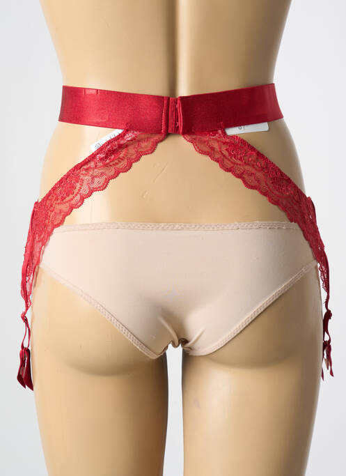 Corset/Jartieră roșu AUBADE femeie