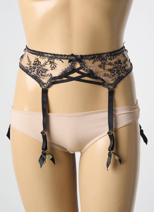 Corset/Jartieră negru AUBADE femeie