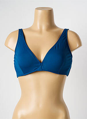 Sutien de costum de baie albastru D NU D femeie