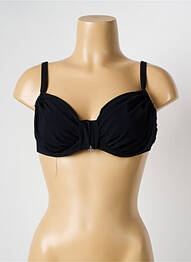 Sutien de costum de baie bretele elastice reglabile negru OPERA femme