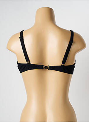 Sutien de costum de baie bretele elastice reglabile negru OPERA femeie