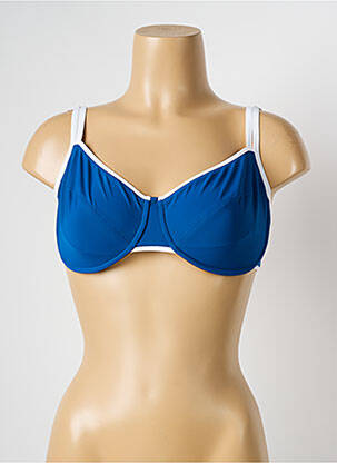 Sutien de costum de baie bretele elastice reglabile albastru MARYAN MEHLHORN femeie