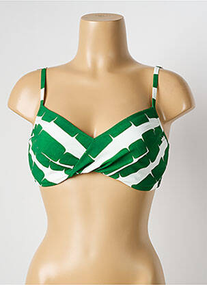 Sutien de costum de baie bretele elastice reglabile verde MARYAN MEHLHORN femeie