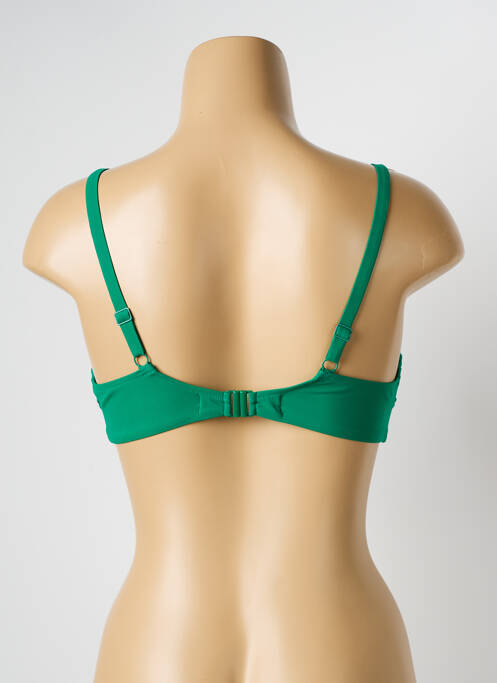 Sutien de costum de baie sutien cupe întregi cu decolteu înalt sutien cupe întregi cu decolteu înalt verde CHANTELLE femme