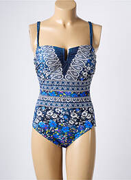 Costum de baie dintr-o singură piesă imprimeu fantezie albastru SUNFLAIR femeie