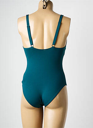 Costum de baie dintr-o singură piesă elasticitate verde DNUD femeie
