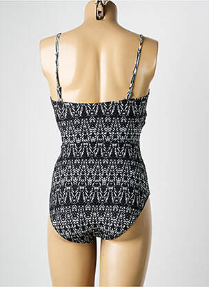 Costum de baie dintr-o singură piesă imprimeu fantezie top sutien modelat negru GOTTEX femeie
