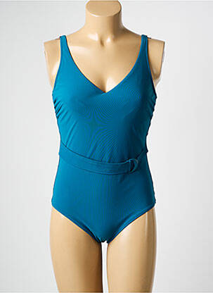 Costum de baie dintr-o singură piesă elasticitate albastru CHANTELLE femeie