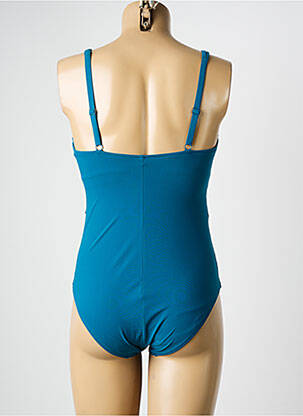Costum de baie dintr-o singură piesă elasticitate albastru CHANTELLE femeie