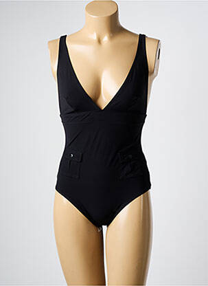 Costum de baie dintr-o singură piesă negru DNUD femeie