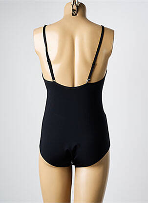 Costum de baie dintr-o singură piesă elasticitate negru WOLFORD femeie