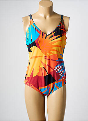 Costum de baie dintr-o singură piesă portocaliu OLYMPIA femeie