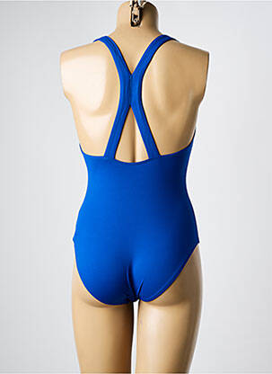 Costum de baie dintr-o singură piesă elasticitate albastru DNUD femeie