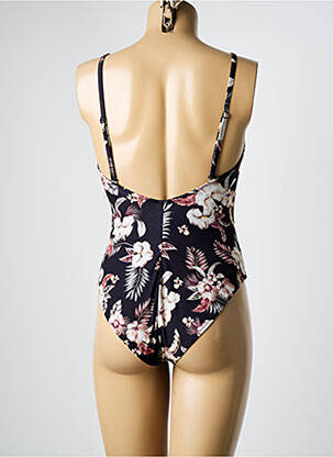 Costum de baie dintr-o singură piesă elasticitate top sutien modelat negru WATERCULT femeie