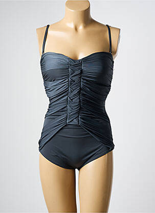 Costum de baie dintr-o singură piesă top bentiță top bentiță gri GOTTEX femeie