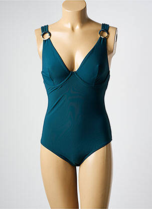 Costum de baie dintr-o singură piesă elasticitate verde AUBADE femme