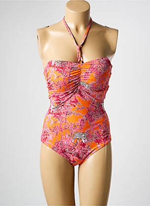 Costum de baie dintr-o singură piesă portocaliu HATEIA femeie