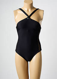 Costum de baie dintr-o singură piesă elasticitate negru HATEIA femme