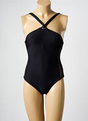 Costum de baie dintr-o singură piesă negru HATEIA femeie