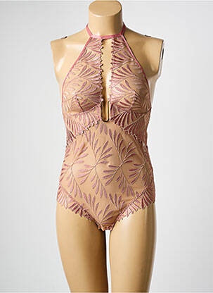 Body de lenjerie broderie roz AUBADE femeie