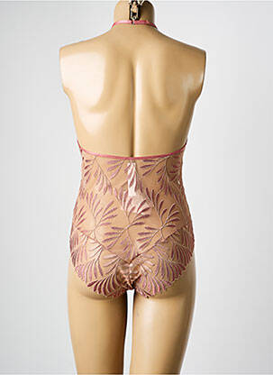 Body de lenjerie broderie roz AUBADE femeie