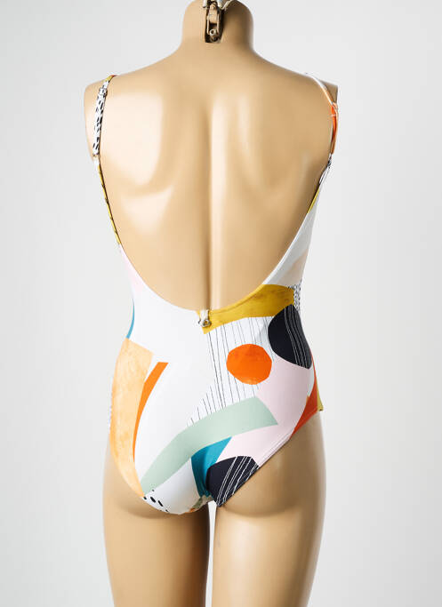 Costum de baie dintr-o singură piesă alb IODUS femeie