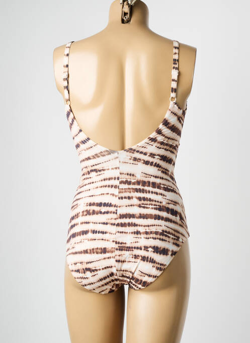 Costum de baie dintr-o singură piesă bej CHANTELLE femeie