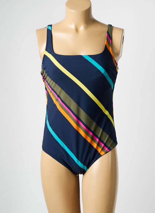 Costum de baie dintr-o singură piesă albastru CHANTELLE femeie