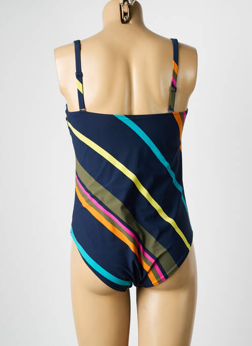 Costum de baie dintr-o singură piesă albastru CHANTELLE femeie