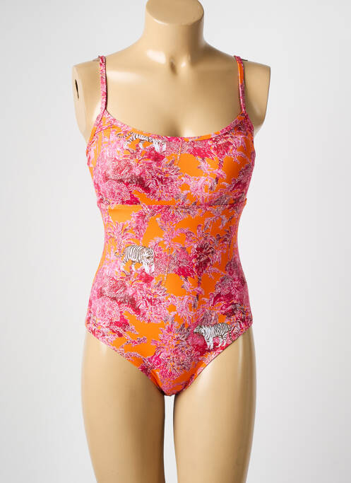 Costum de baie dintr-o singură piesă roz HATEIA femeie