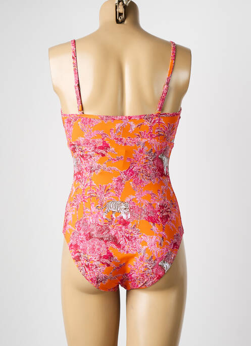 Costum de baie dintr-o singură piesă roz HATEIA femeie