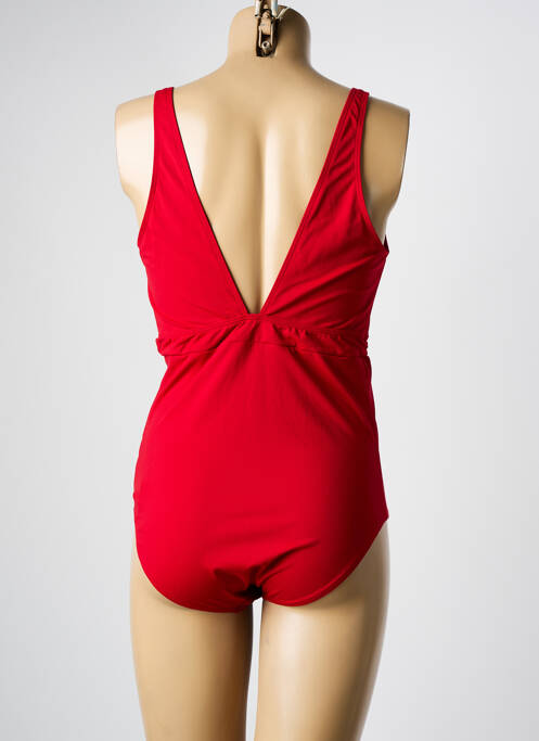 Costum de baie dintr-o singură piesă roșu DNUD femeie