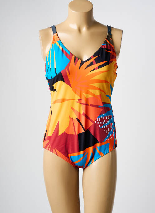 Costum de baie dintr-o singură piesă portocaliu OLYMPIA femeie